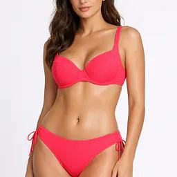 Biustonosz kąpielowy Coral 20006 marki MEDIOLANO to elegancka i funkcjonalna góra od bikini, która doskonale podkreśla kobiecą sylwetkę. Intensywny, koralowy kolor przyciąga uwagę i pięknie eksponuje opaleniznę, nadając stylizacji świeżości i letniego charakteru.
Konstrukcja typu full cup zapewnia pełne podtrzymanie biustu oraz komfort noszenia nawet przez cały dzień. Model zapinany na plecach gwarantuje stabilność i idealne dopasowanie, a regulowane ramiączka umożliwiają indywidualne ustawienie. Wykonany z wysokiej jakości mikrofibry biustonosz jest miękki, elastyczny i odporny na działanie chloru oraz promieni UV.
To doskonały wybór dla kobiet poszukujących połączenia stylu, wygody i niezawodnego wsparcia na plaży lub basenie.
 
 
Skład surowcowy: 80% Poliamid, 20% Elastan