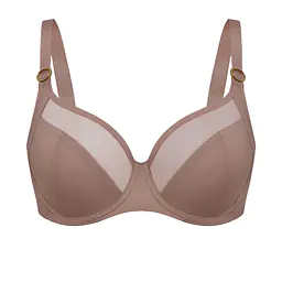 Model Omena wyróżnia się minimalistycznym, eleganckim stylem. Gładkie, idealnie wyprofilowane miseczki pięknie zbierają i unoszą biust, zapewniając naturalny, pełny kształt. Transparentne wstawki w górnej części nadają lekkości i subtelnie eksponują dekolt, tworząc efekt kobiecej zmysłowości bez przesady.
Stabilna konstrukcja gwarantuje: ✔ mocne podtrzymanie i komfort przez cały dzień ✔ perfekcyjne modelowanie biustu ✔ wygodę nawet przy większych rozmiarach ✔ gładkie wykończenie idealne pod dopasowane ubrania
Regulowane ramiączka z eleganckimi, złotymi detalami podkreślają nowoczesny, luksusowy charakter modelu. Kolor w modnym, przydymionym odcieniu dodaje całości wyrafinowania.
85% Poliamid, 10% Elastan, 5% Poliester