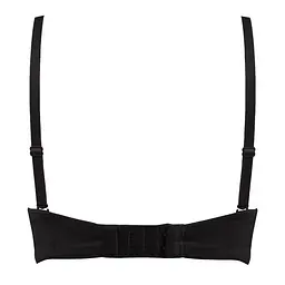 Biustonosz NELA Push-Up 19241 marki Mediolano w klasycznej czerni to must-have w garderobie każdej kobiety. Gładkie, formowane miseczki typu push-up pięknie modelują i podnoszą biust, tworząc zmysłowy dekolt. Biustonosz został uszyty z miękkiego, elastycznego materiału (81% poliamid, 19% elastan), który idealnie dopasowuje się do ciała i zapewnia pełen komfort noszenia. Model wyposażono w regulowane ramiączka oraz zapięcie na haftkę, co umożliwia indywidualne dopasowanie. Na mostku uwagę przyciąga dekoracyjne podwójne złote kółeczko, które dodaje nowoczesnego, minimalistycznego charakteru. Idealny do codziennego noszenia – pod dopasowaną bluzkę, sukienkę lub elegancki zestaw.
Skład: 81% Poliamid, 19% Elastan