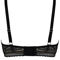 Biustonosz Feel Bralette Long 19236 Black Mediolano to nowoczesna interpretacja klasycznej braletki, zaprojektowana specjalnie z myślą o mniejszych i średnich biustach. Wykonany z delikatnej, czarnej koronki o kwiatowym wzorze, model w konstrukcji MS7 zachwyca subtelnością i wyjątkowym komfortem noszenia. Dłuższy pas pod biustem typu long line nie tylko pięknie modeluje sylwetkę, ale też zapewnia dodatkowe podtrzymanie i stabilność. Tył wykończony szerokim zapięciem na haftki, a regulowane ramiączka umożliwiają indywidualne dopasowanie. Idealny wybór dla kobiet ceniących lekkość, styl i kobiecą delikatność.
Nowa konstrukcja MS7 -bralette na mniejszy i średni biust.
Skład: 87% Poliamid, 13% Elastan