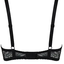 Biustonosz Fancy Bralette 19237 Black Mediolano to zmysłowa braletka w nowoczesnej odsłonie, idealna na mniejszy i średni biust. Wykonana z eleganckiej, czarnej koronki o efektownym, kwiatowym wzorze, pięknie układa się na sylwetce, podkreślając kobiece kształty. Miękkie miseczki z pojedynczą zaszewką w dolnej części zapewniają naturalny wygląd biustu i delikatne uniesienie. Nowa konstrukcja MS7 została stworzona z myślą o maksymalnym komforcie i lekkości, zachowując jednocześnie styl i funkcjonalność. Tył biustonosza wykończony klasycznym zapięciem na haftki, a regulowane ramiączka pozwalają na idealne dopasowanie. Fancy Bralette to must-have w garderobie każdej kobiety kochającej modną i wygodną bieliznę.
Skład: 70% Poliamid, 25% Poliester, 5% Elastan
 