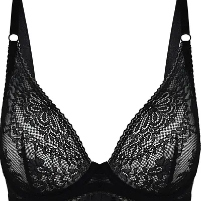 BIUSTONOSZ FANCY BRALETTE 19237 BLACK zdjęcie dodatkowe